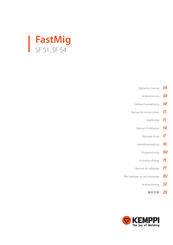 Kemppi FastMig SF 54 Gebruiksaanwijzing