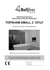 Bellfires Topsham Small 3 LF Gebruiksaanwijzing