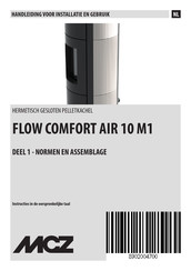 MCZ FLOW COMFORT AIR 10 M1 Handleiding Voor Installatie En Gebruik