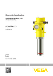 Vega POINTRAC 31 Beknopte Handleiding