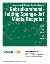 Sponge-Jet 50P Gebruikershandleiding