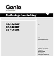 Terex Genie GS-4069 Bedieningshandleiding