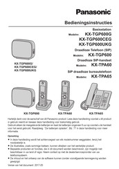 Panasonic KX-TGP600 Bedieningsinstructies