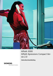 Siemens HiPath Xpressions Compact Versie 2.0 Gebruikershandleiding