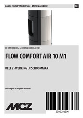 MCZ FLOW COMFORT AIR 10 M1 Handleiding Voor Installatie En Gebruik