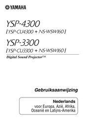 Yamaha NS-WSW160 Gebruiksaanwijzing