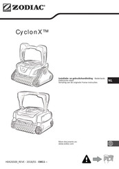 Zodiac CyclonX RC 4130 Installatie- En Gebruikershandleiding