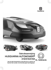 Husqvarna AUTOMOWER 310 Gebruiksaanwijzing