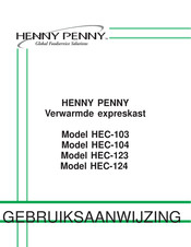 Henny Penny HEC-104 Gebruiksaanwijzing