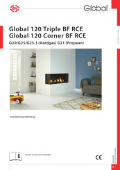 Dru Global FIRES Global 120 Corner BF RCE Installatiehandleiding