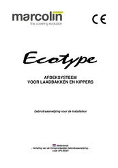 MARCOLIN Ecotype Gebruiksaanwijzing