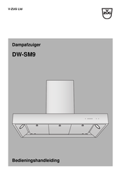 V-ZUG DW-SM9 Bedieningshandleiding