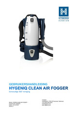 Hygeniq CLEAN AIR FOGGER 1.0 Gebruikershandleiding