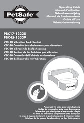 Petsafe PBC45-13339 Gebruiksaanwijzing