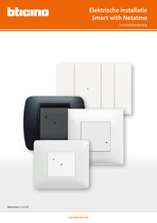 Bticino Smart with Netatmo Installatiehandleiding