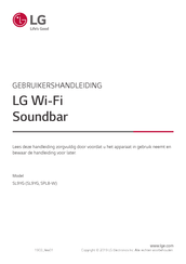 LG SPL8-W Gebruikershandleiding