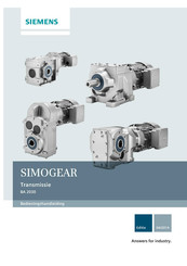 Siemens simogear BA 2030 Bedieningshandleiding