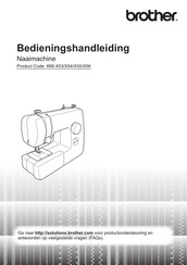 Brother 888-X55 Bedieningshandleiding