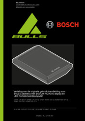 Bulls CROSS LITE EVO 1 Vertaling Van De Originele Gebruikershandleiding