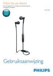 Philips SHB5900 Gebruiksaanwijzing