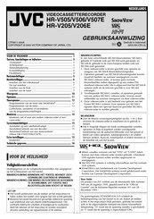 JVC HR-V205 Gebruiksaanwijzing