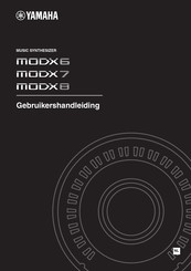 Yamaha MODX 6 Gebruikershandleiding