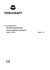 TOOLCRAFT ES-800 Gebruiksaanwijzing