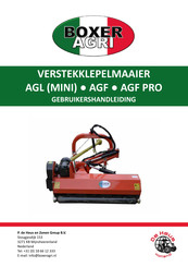 BOXER AGRI AGF 200 Gebruikershandleiding