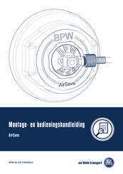 BPW AirSave Montage- En Bedieningshandleiding