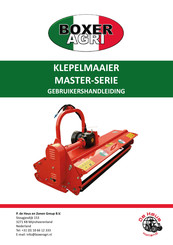 BOXER AGRI MASTER 200 Gebruikershandleiding