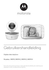 Motorola MBP49-3 Gebruikershandleiding