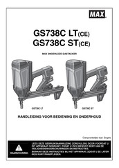 Max GS738C LT Handleiding