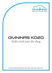 Shuttle Omninas KD20 Handleiding