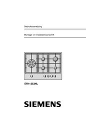 Siemens ER11353NL Gebruiksaanwijzing