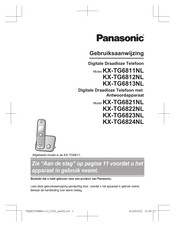 Panasonic KX-TG6822NL Gebruiksaanwijzing