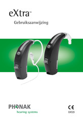 Phonak eXtra Gebruiksaanwijzing