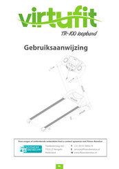 VirtuFit TR-100 Loopband Gebruiksaanwijzing