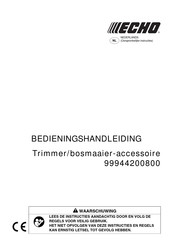 Echo 99944200800 Bedieningshandleiding