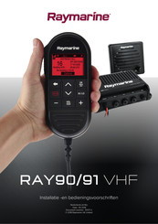 Raymarine RAY90 VHF Installatie- En Bedieningsvoorschriften