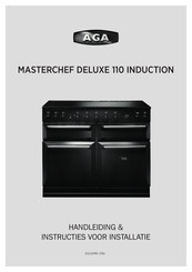 AGA MASTERCHEF DELUXE 110 INDUCTION Handleiding