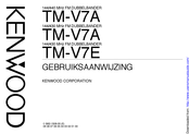 Kenwood TM-V7A Gebruiksaanwijzing