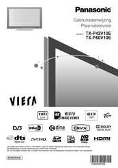 Panasonic VIERA TX-P42V10E Gebruiksaanwijzing