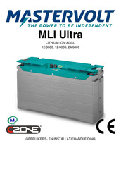 Mastervolt MLI Ultra 24/6000 Gebruikers- En Installatiehandleiding