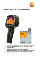 TESTO 865 Korte Handleiding