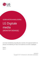 LG 86BH5C Gebruikershandleiding