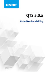 QNAP QTS 5.0 Series Gebruikershandleiding