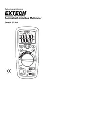 Extech Instruments Extech EX503 Gebruikshandleiding