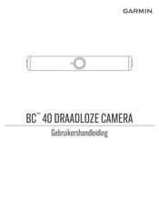 Garmin BC 40 Gebruikershandleiding