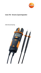 TESTO 755 Gebruiksaanwijzing