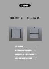 M-E BELL-402 TX Gebruiksaanwijzing